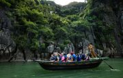 Bamboo boat trip
