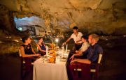 Meal in cave