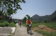 Biking in Cat Ba island