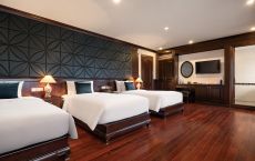 Triple private balcony