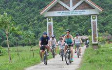 Biking trip Cat Ba