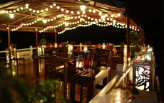 Dinner on Cruise sundeck