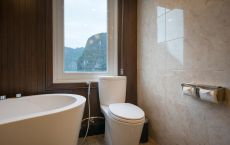 Bathroom terrace cabin