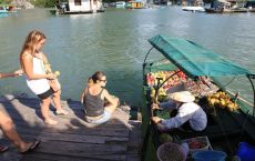 Floating village tour