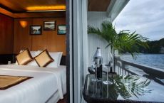 Double private balcony 2nd floor