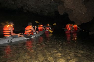 Light and Dark Caves (Halong Dark and Bright grotto)
