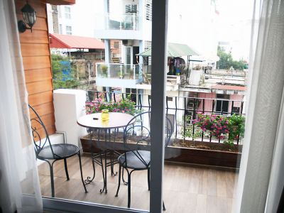 Family suite private balcony