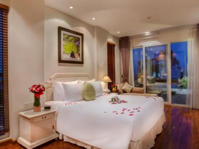 Junior suite private balcony