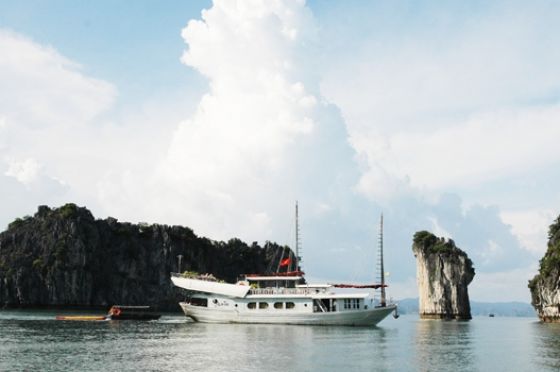 Prince Junk 2 cabins(2 guests private charter and stay at 2 cabins)