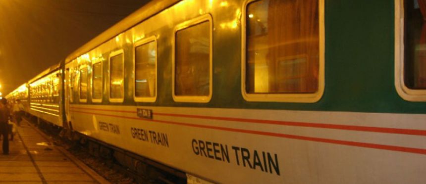 Green Express Train